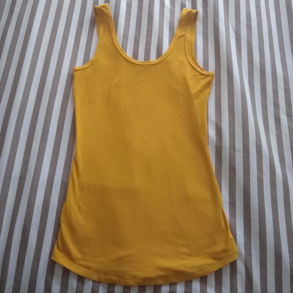 Mustard Gold Tank Top
